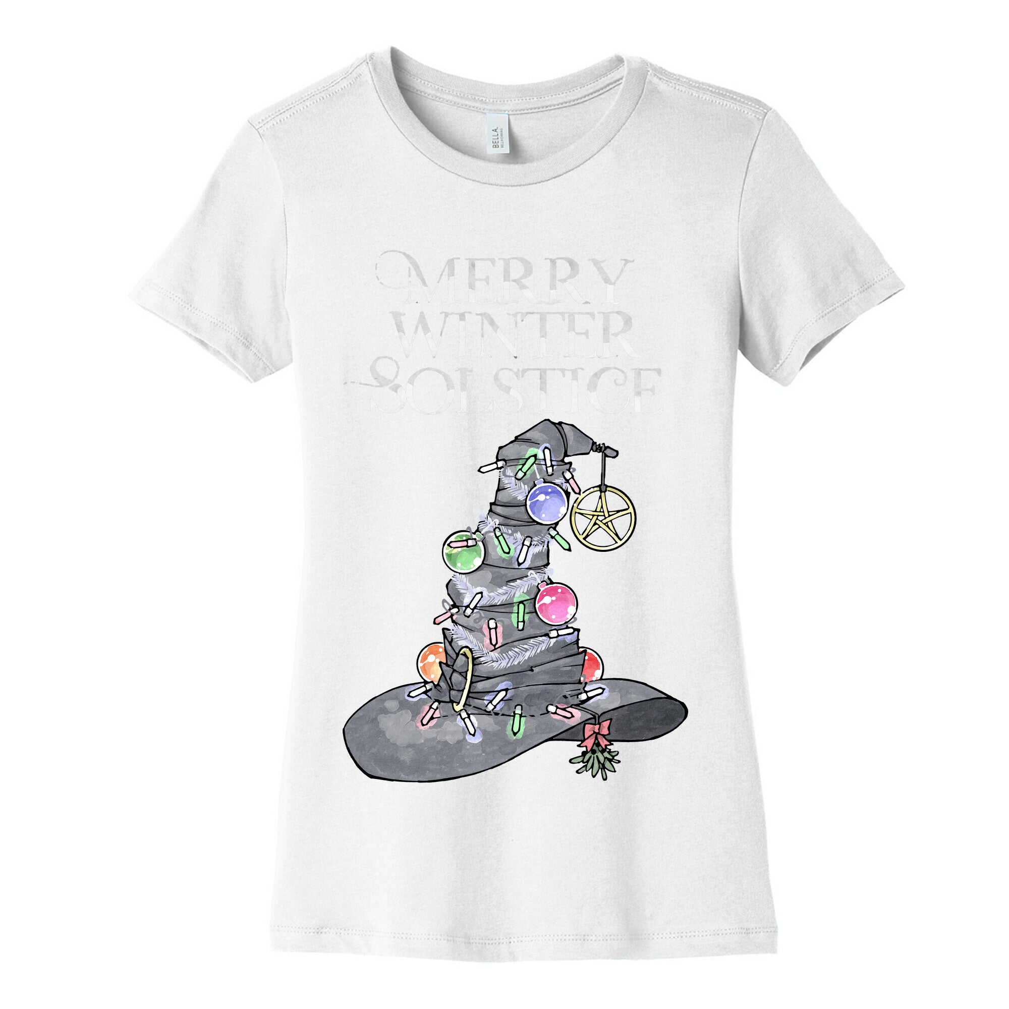 Merry Winter Solstice Women's Cotton Tee